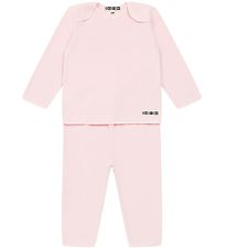 Bonton Sett - Blússa/Buxur - Flís - Rose