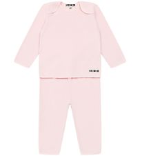 Bonton Set - Bluse/Hosen - Fleece - Rose