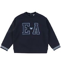 Emporio Armani Peysa - Blue Dökkblátt