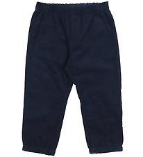 Emporio Armani Pantalon en Velours Ctel - Blue Marine