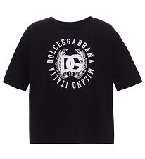 Dolce & Gabbana T-shirt - Essential - Black w. White