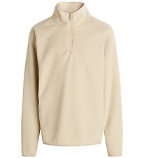 Grunt Fleece Jumper - Darby - Off White