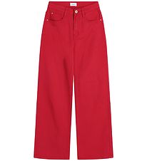 Grunt Jeans - Jambe large - Rouge