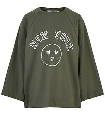 Cost:Bart Sweat-shirt - Oversize - CBSol - Deep Lichen Green