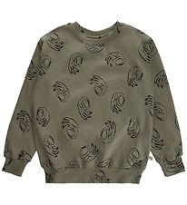 Soft Gallery Sweatshirt - green - Deep Flechtengrn