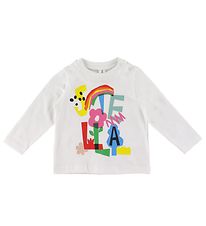 Stella McCartney Kids Trja - Vit m. Tryck