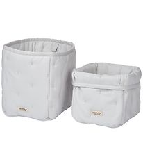 MarMar Storage Baskets - 2-Pack - 25x17/20x15 cm - Morning Dew