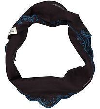 MarMar Scarf - 105x40 - Alice - Floral Black Coff.