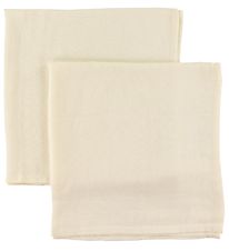 MarMar Carrs de mousseline - 2 Pack - Ada - Doux White