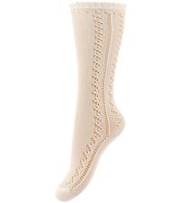 MarMar Kniestrmpfe - Pointelle - Sanft White