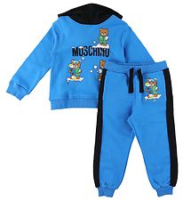 Moschino Sweatset - Brilliant Blue m. Print