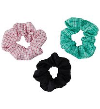 Little Pieces Scrunchie - LpNamia - 3 kpl - Strawberry Pink