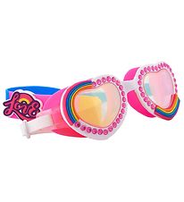 Bling2o Swim Goggles Goggles - All You Need Is Love - Rainbow Lo