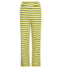 Mads Nrgaard Pantalon - Papina - Stripe Blanc Neige