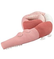 Sebra Cushion - 100 cm - Sleepy Croc - Blossom Pink