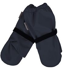 Mikk-Line Fäustlinge m. Fleece - PU - Blue Nights