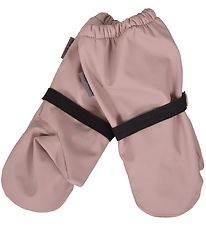 Mikk-Line Fäustlinge m. Fleece - PU - Adobe Rose