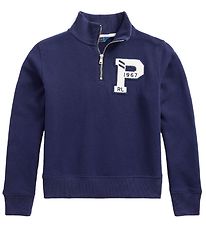 Polo Ralph Lauren Sweatshirt m. Rits - Navy