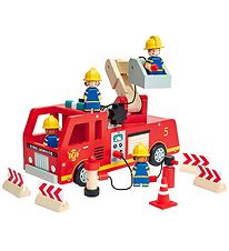 Tender Leaf Wooden Toy - Fire Truck