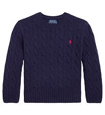 Polo Ralph Lauren Bluse - Wolle - Classics ll - Navy