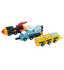 Tender Leaf Wooden Toy - Space Cars - Expedition To Mars