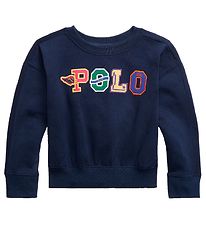 Polo Ralph Lauren Sweatshirt - Marinblå m. Text