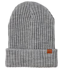 Name It Beanie - Knitted - NknMilan - Noos - Grey Melange