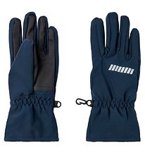 Name It Gants softshell av. Polaire - Noos - NknAlfa - Dark Sapp