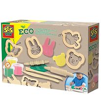 SES Creative Play Dough wax - ECO - Wood tools