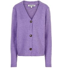 Cost:Bart Cardigan - Stickad - CBSaga - Purple Haze