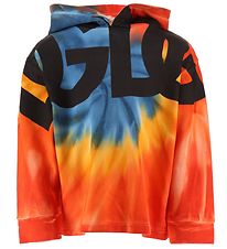 Dolce & Gabbana Hoodie - Eden - Blue/Orange w. Logo