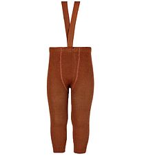 Condor Leggings m. Trger - Wolle/Acryl - Terracota