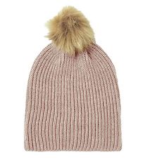 Name It Beanie - Wool - NkfWhoma - Roebuck w. Pom-Pom