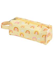 A Little Lovely Company Pencil Case - Rainbows