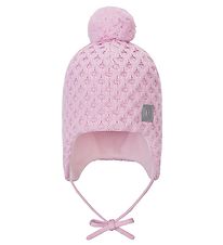 Reima Beanie w. Fleece - Wool/Polyester - Nunavut - Pale Rose