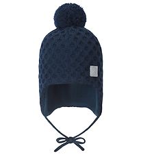 Reima Beanie w. Fleece - Wool/Polyester - Nunavut - Navy