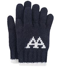 Wood Wood Gants - Tai - Laine - Tricot - Marine