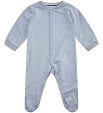 Petit by Sofie Schnoor Jumpsuit w. Feet - Light Blue