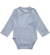 Petit Town Sofie Schnoor Wrap Bodysuit l/s - Light Blue