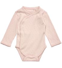 Petit by Sofie Schnoor Wrap samfella L/æ - Ljósbleikur