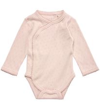 Petit Town Sofie Schnoor Wrap Bodysuit l/s - Light pink