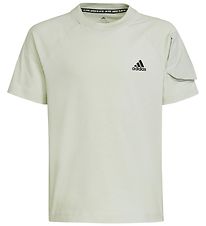 adidas Performance Stuttermabolur - B D4GMDY - Lingrn/Black