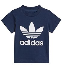 adidas Originals Stuttermabolur - Trefoil Tee - NINDIG