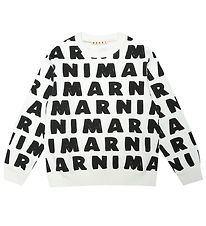 Marni Sweatshirt - Wit m. Zwart