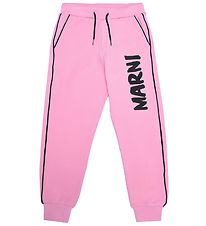 Marni Sweatpants - Rosa m. Svart