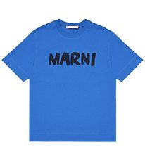 Marni T-shirt - Blue with. Black