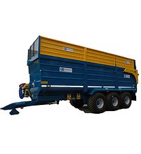 Britains Work Machine - 43284 - Kane Tri-Axle Halfpipe Silage