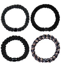 Kknekki Elastics - 4-Pack - Black Mix