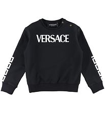 Versace Sweat-shirt - Noir av. Blanc