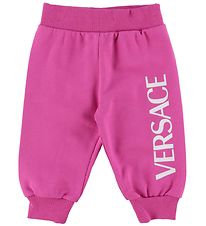 Versace Sweatpants - Fuchsia/Vit